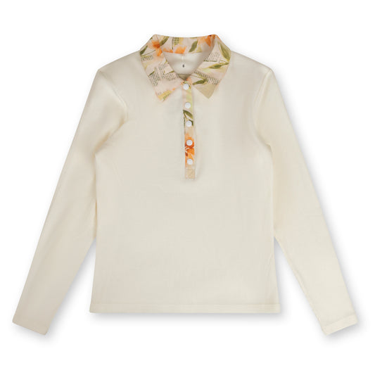 Point Detailed Polo Tee