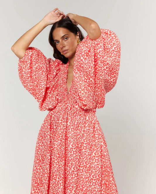 Essie V Neck Maxi Dress