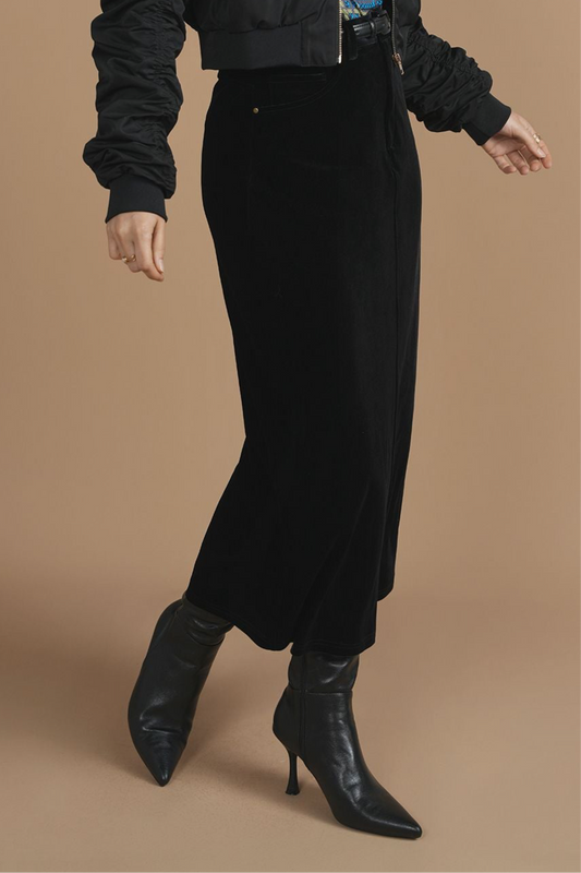 Velour Classic Skirt