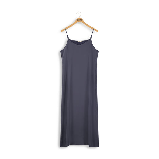 A-Line Satin Slip Dress