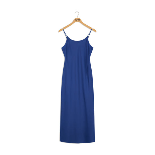 Satin Straight Slip Dress