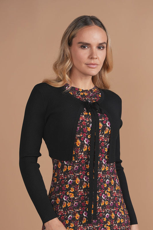 Knit Tie Bolero