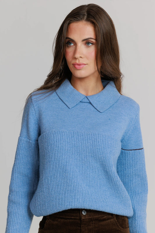 Collar Knit Sweater