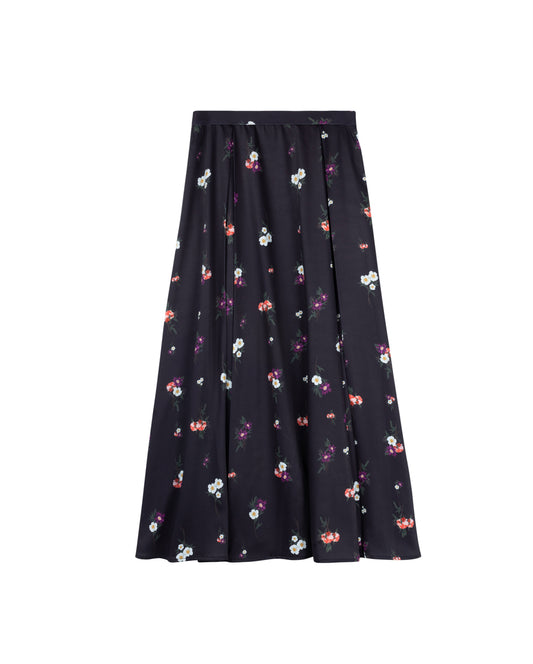 Regent Floral Print Maxi Skirt